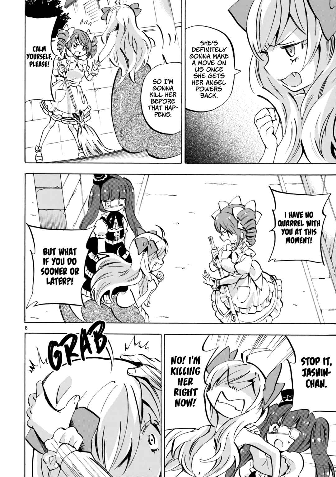 Page 8 Chapter 127 Jashin-chan Dropkick