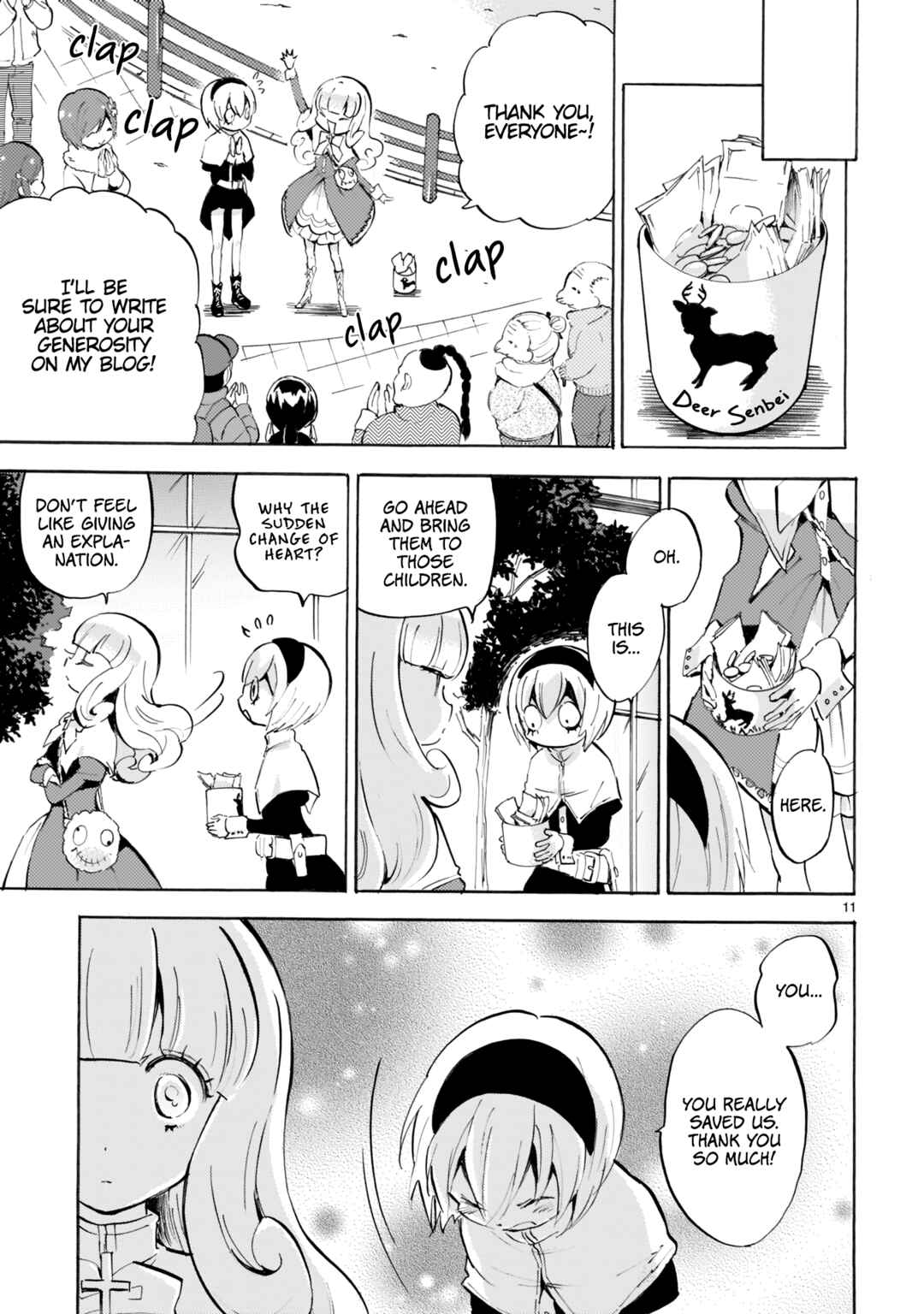 Page 11 Chapter 111 Jashin-chan Dropkick