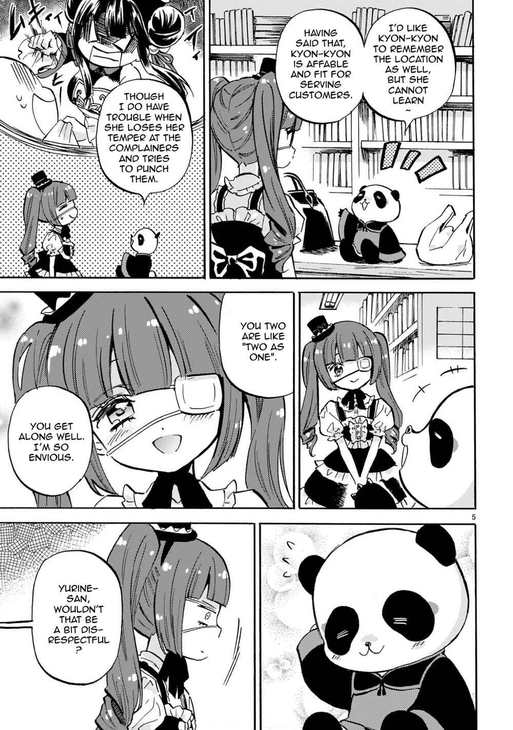 Page 5 Chapter 222 Jashin-chan Dropkick