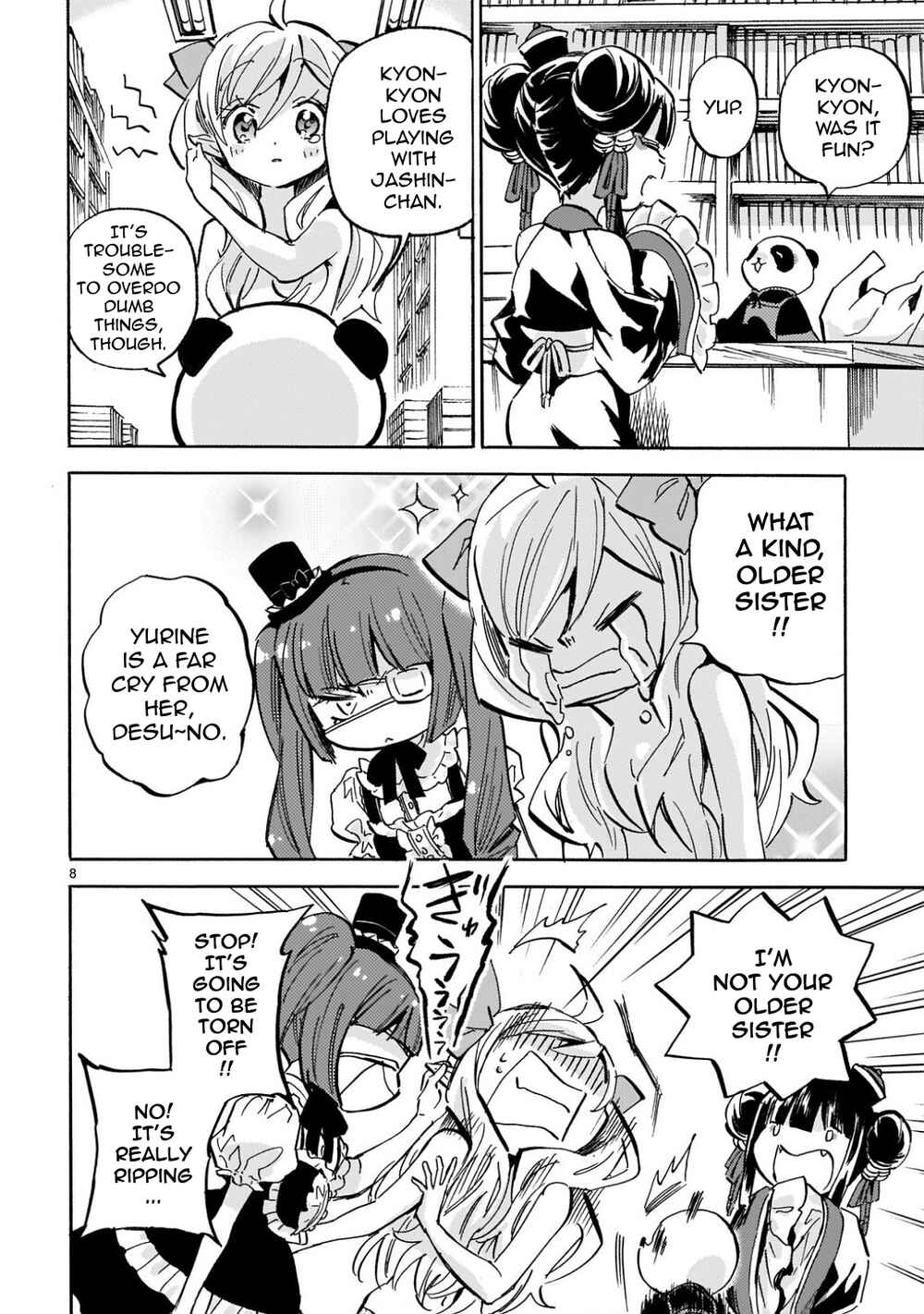 Page 8 Chapter 222 Jashin-chan Dropkick