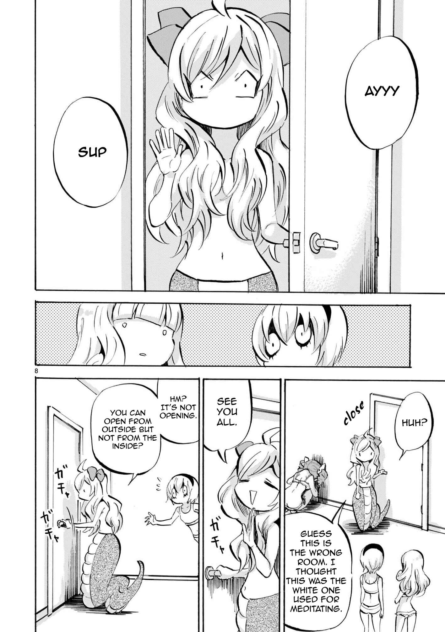 Page 8 Chapter 174.1 Jashin-chan Dropkick