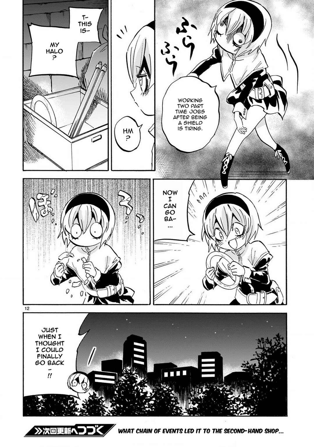 Page 12 Chapter 233 Jashin-chan Dropkick