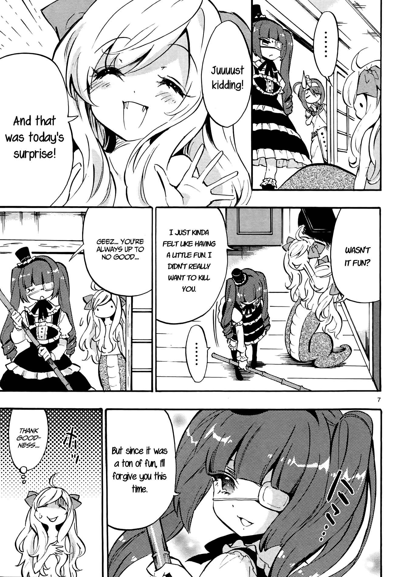 Page 7 Chapter 36 Jashin-chan Dropkick