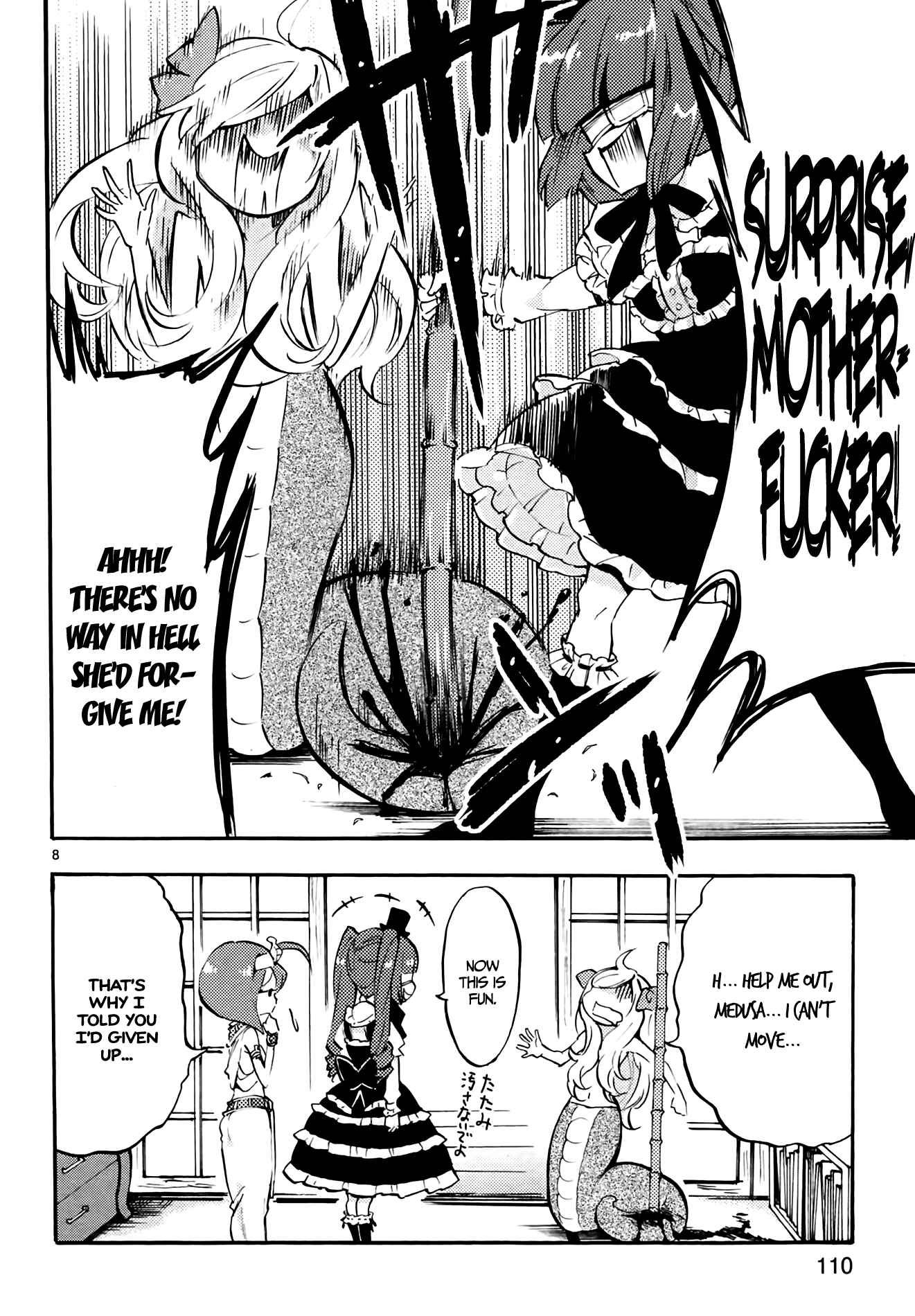 Page 8 Chapter 36 Jashin-chan Dropkick
