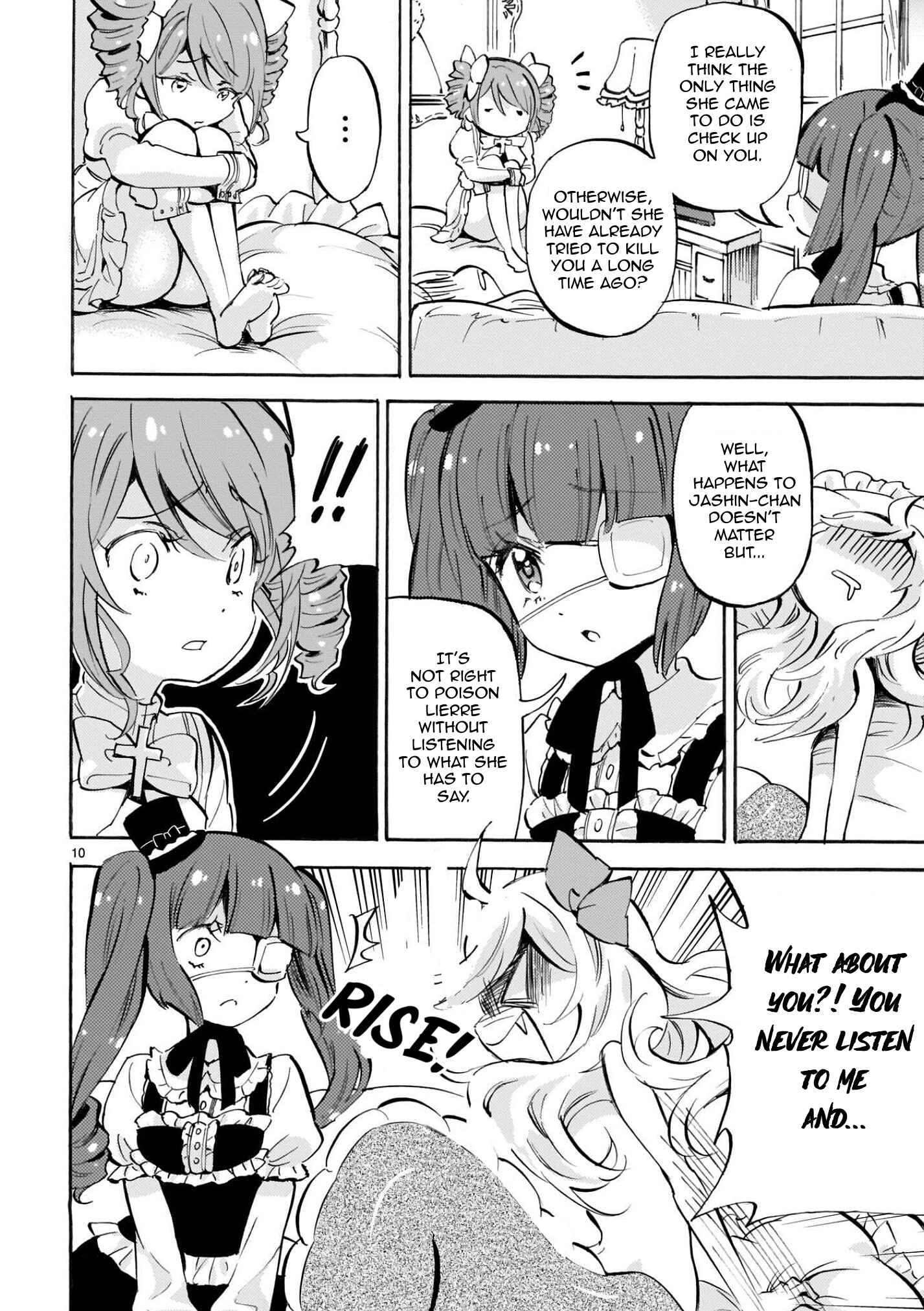 Page 10 Chapter 158 Jashin-chan Dropkick
