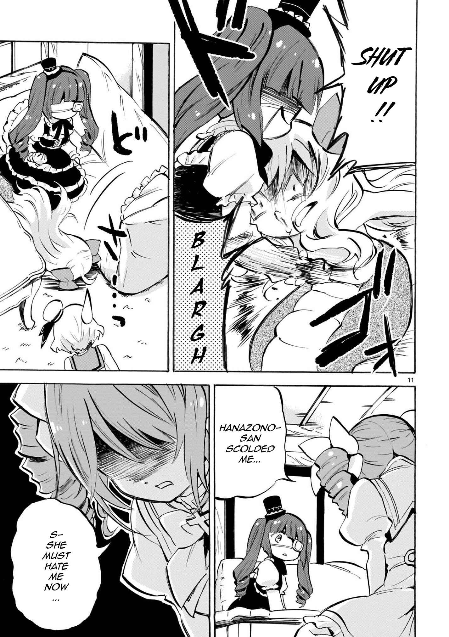 Page 11 Chapter 158 Jashin-chan Dropkick