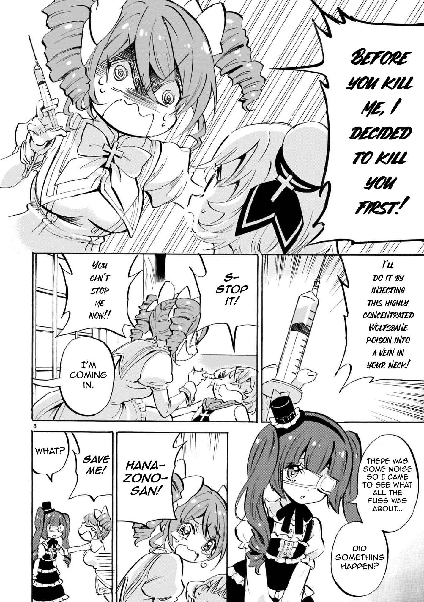 Page 8 Chapter 158 Jashin-chan Dropkick