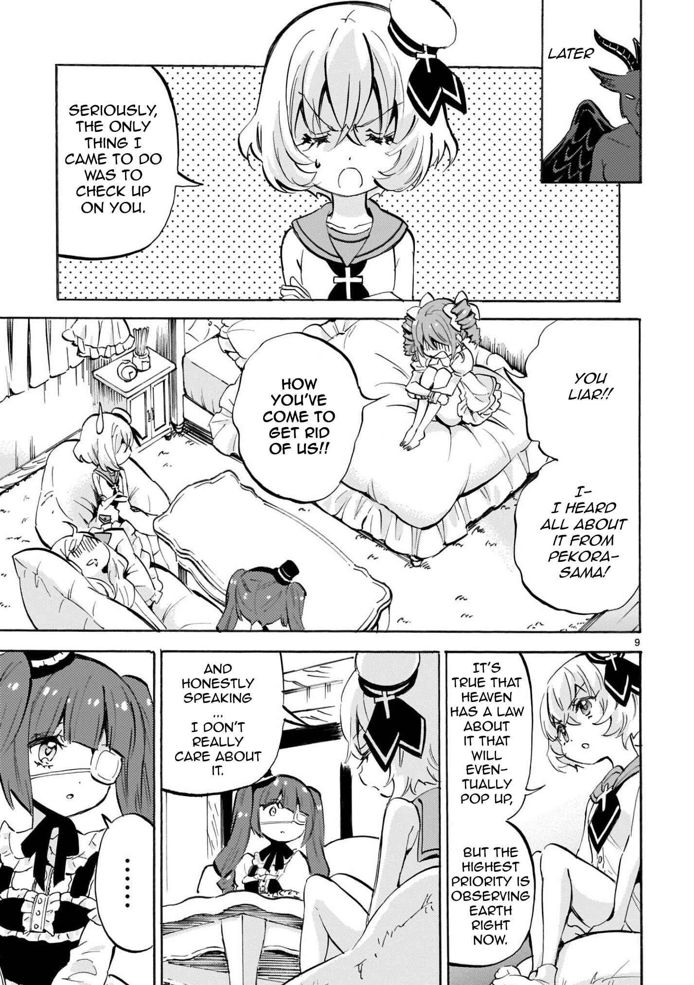 Page 9 Chapter 158 Jashin-chan Dropkick