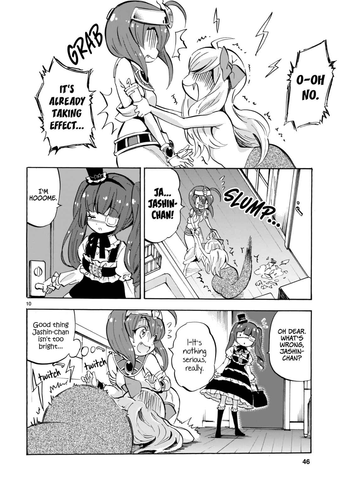 Page 10 Chapter 124 Jashin-chan Dropkick