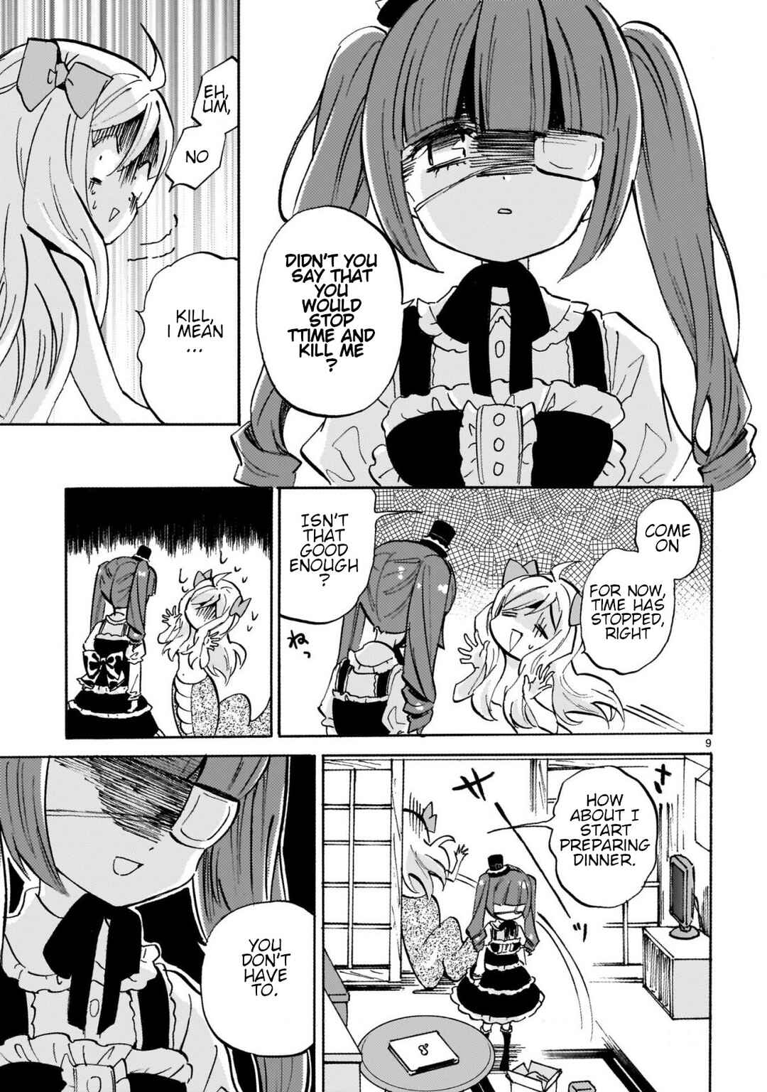 Page 9 Chapter 257 Jashin-chan Dropkick