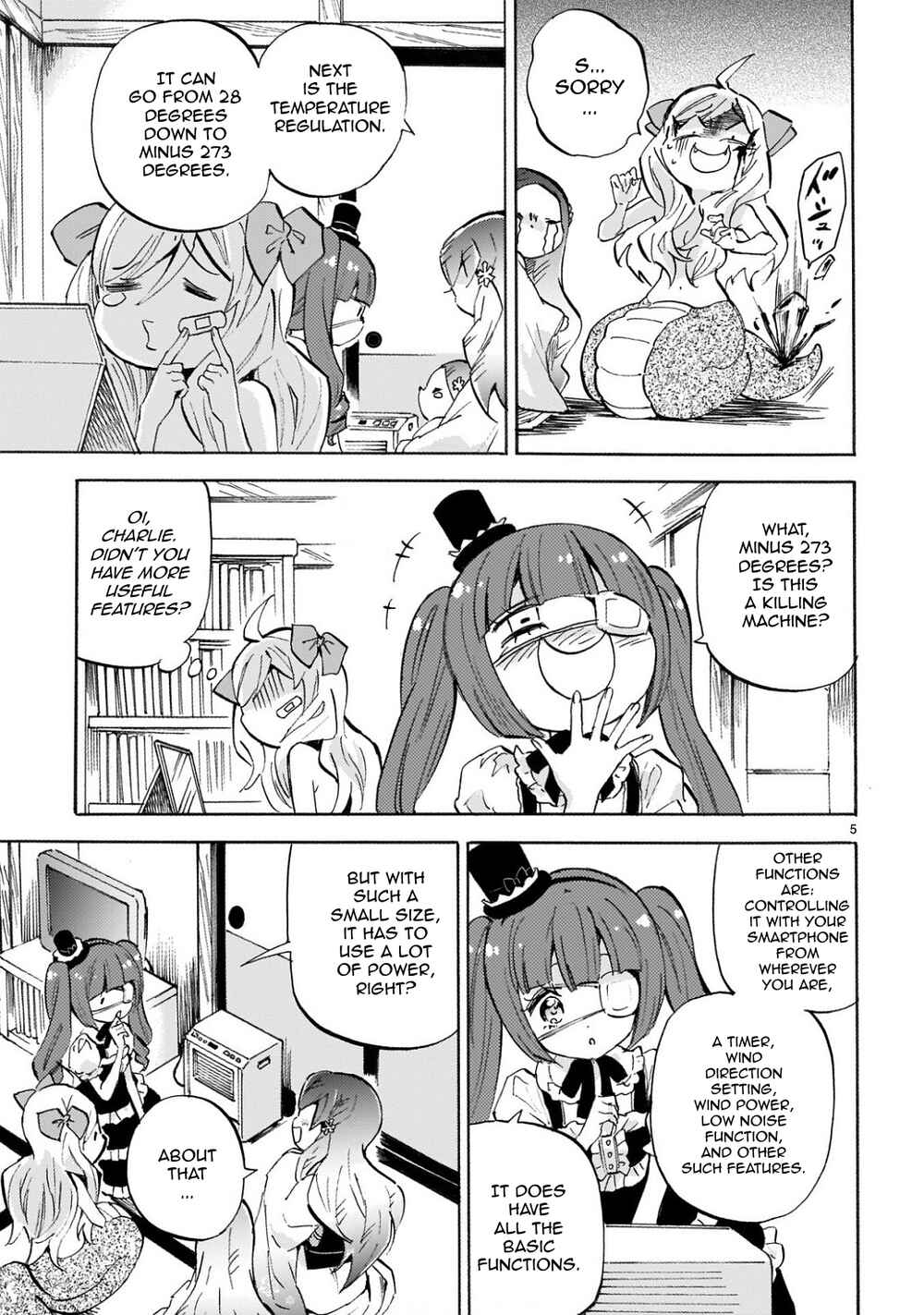 Page 5 Chapter 225 Jashin-chan Dropkick