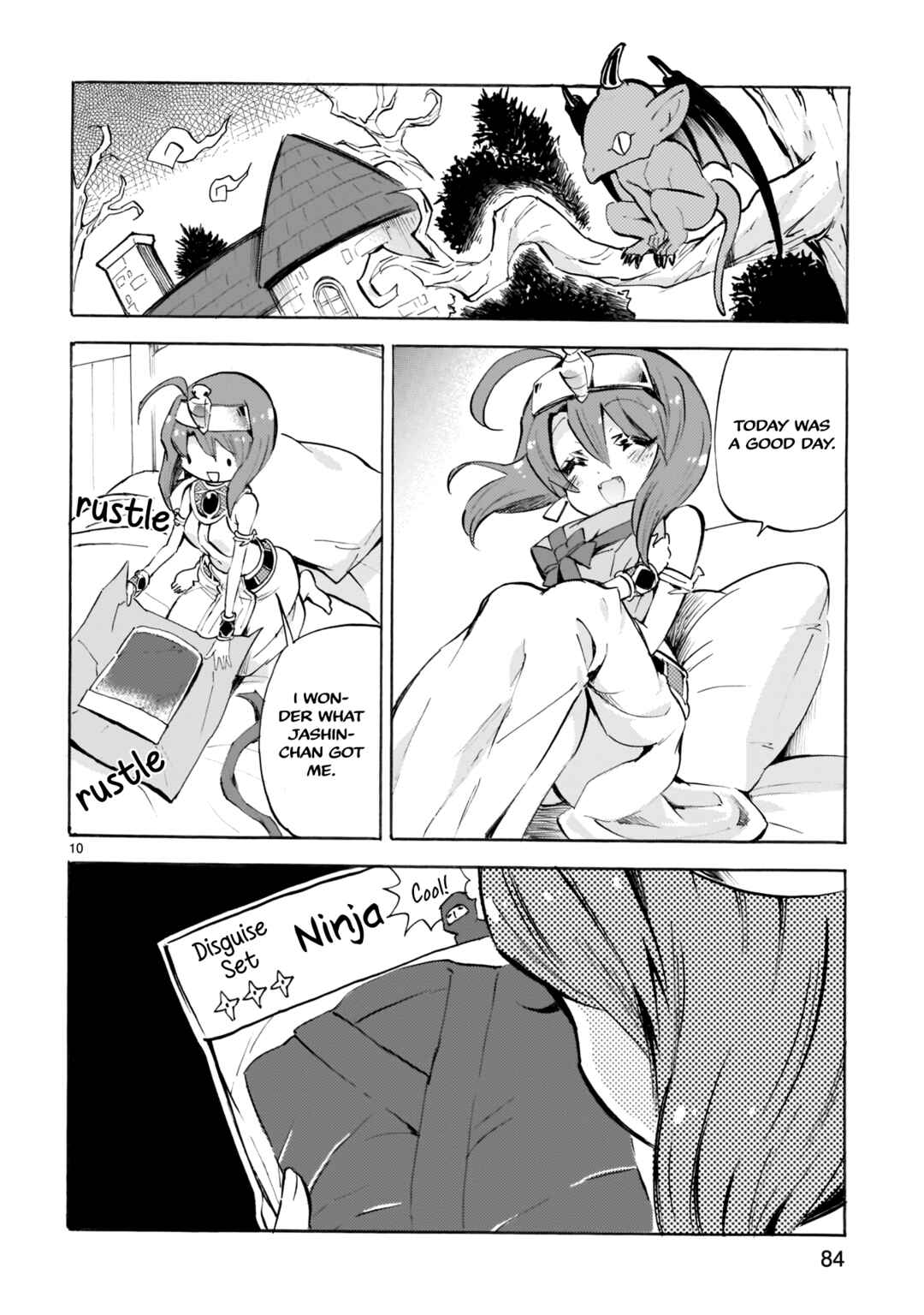 Page 10 Chapter 115 Jashin-chan Dropkick