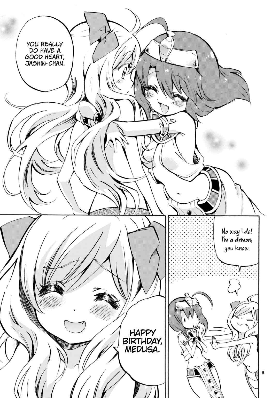 Page 9 Chapter 115 Jashin-chan Dropkick