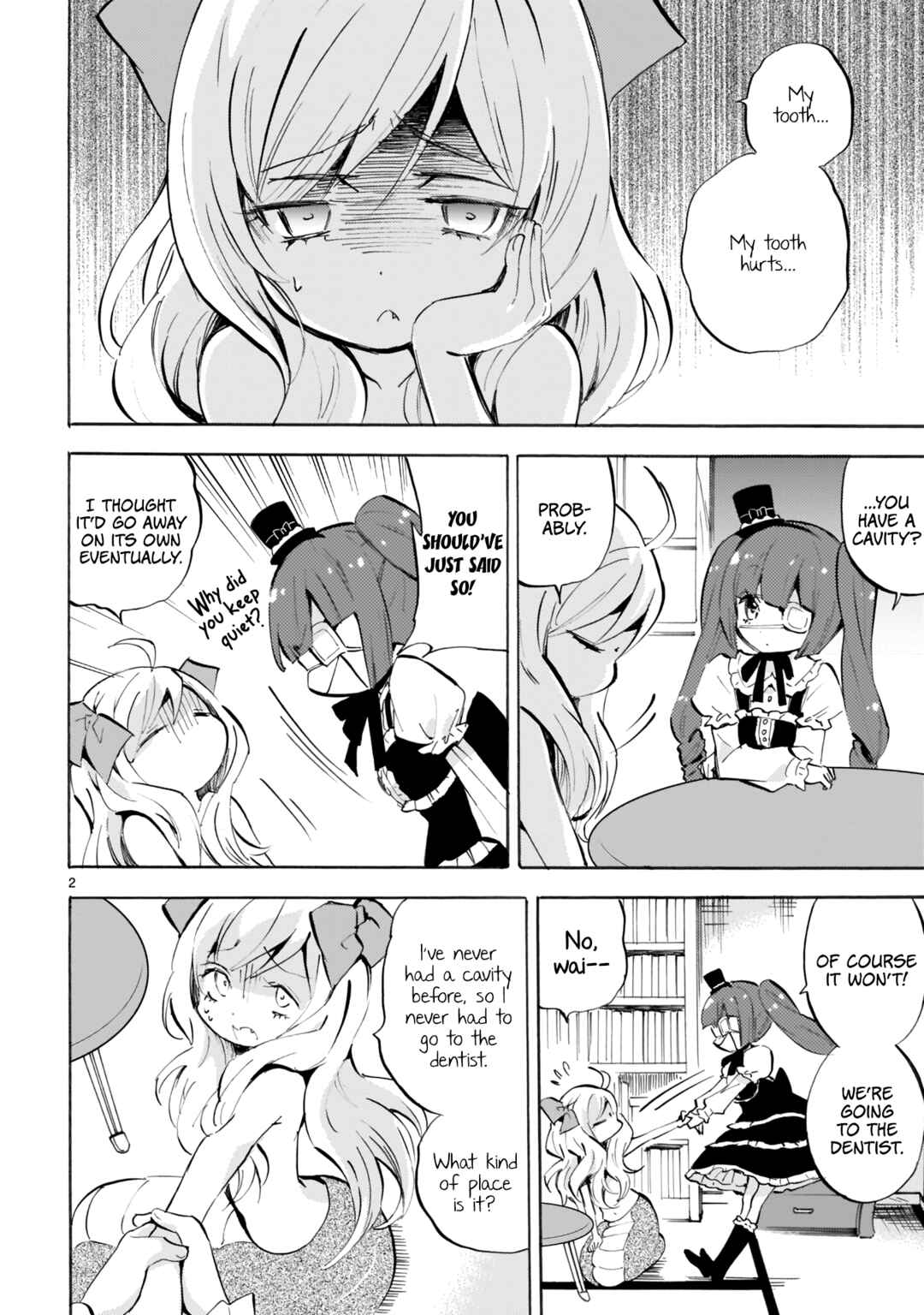 Page 2 Chapter 110 Jashin-chan Dropkick