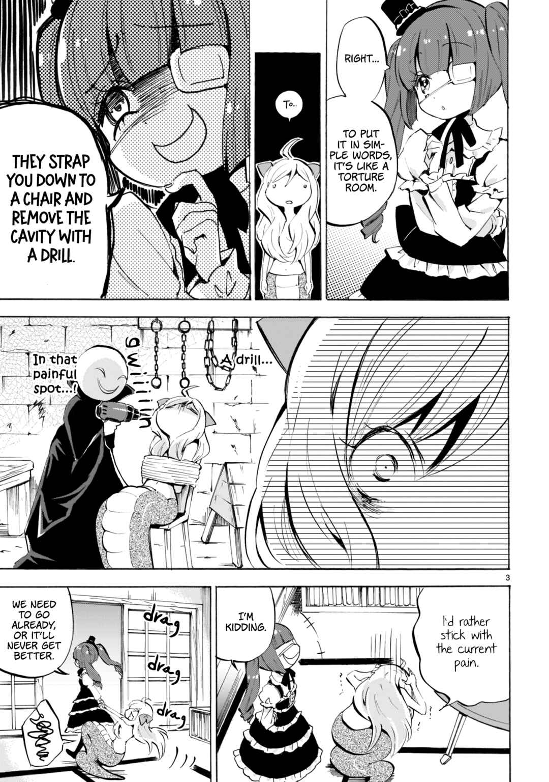 Page 3 Chapter 110 Jashin-chan Dropkick