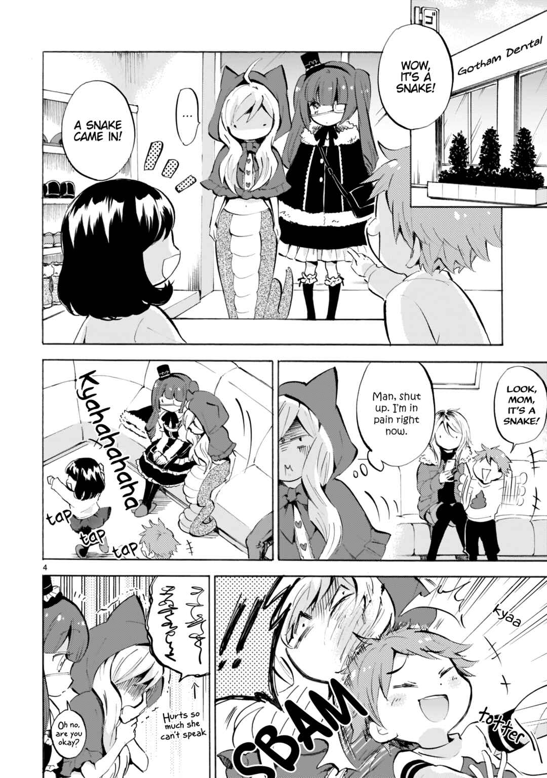 Page 4 Chapter 110 Jashin-chan Dropkick