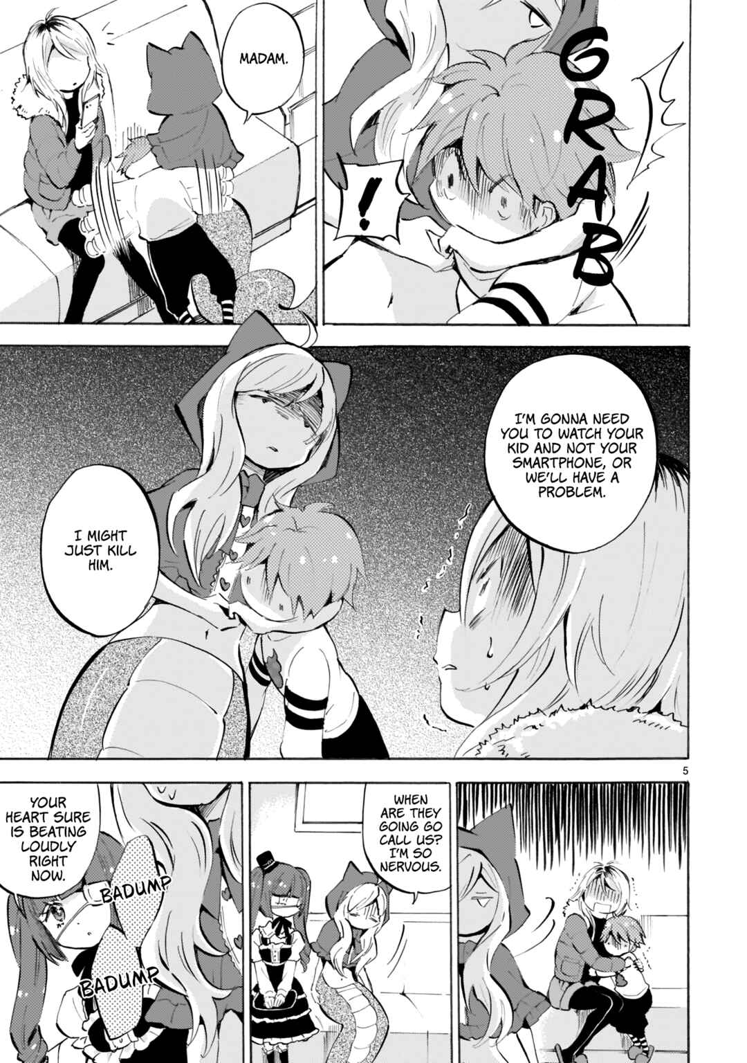 Page 5 Chapter 110 Jashin-chan Dropkick