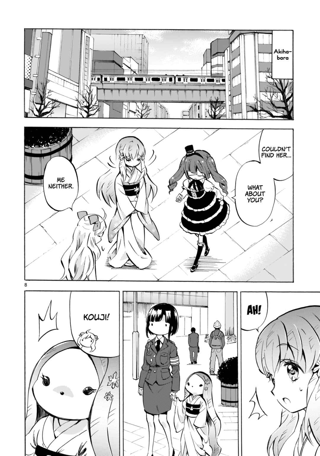 Page 8 Chapter 118 Jashin-chan Dropkick