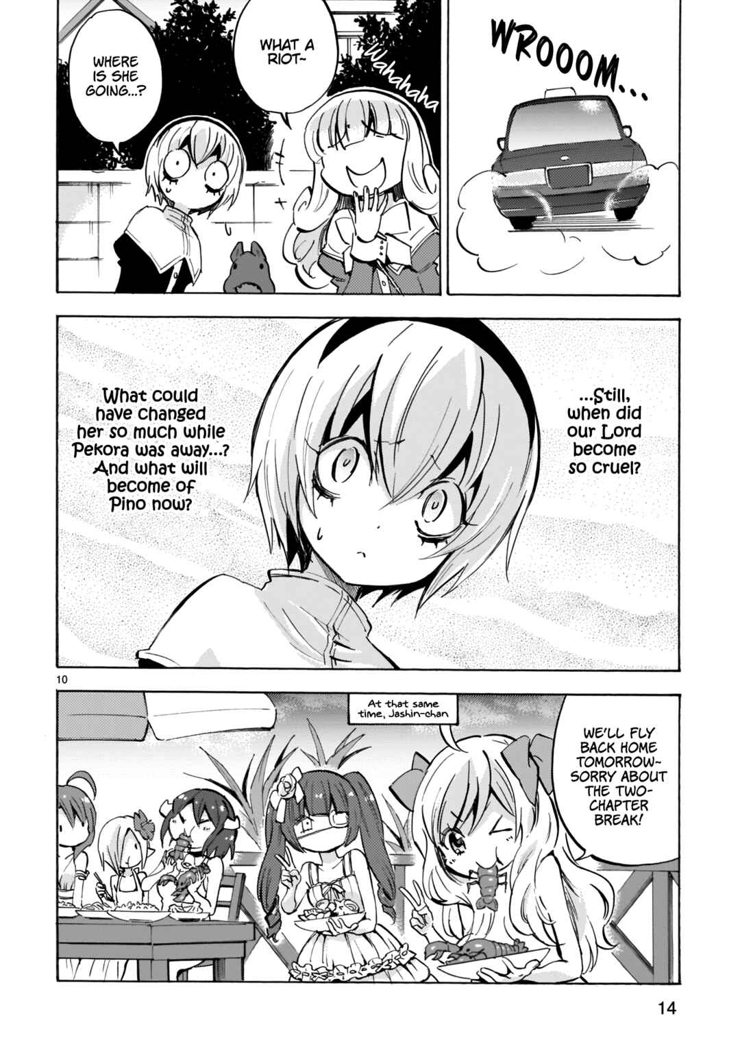 Page 16 Chapter 121 Jashin-chan Dropkick