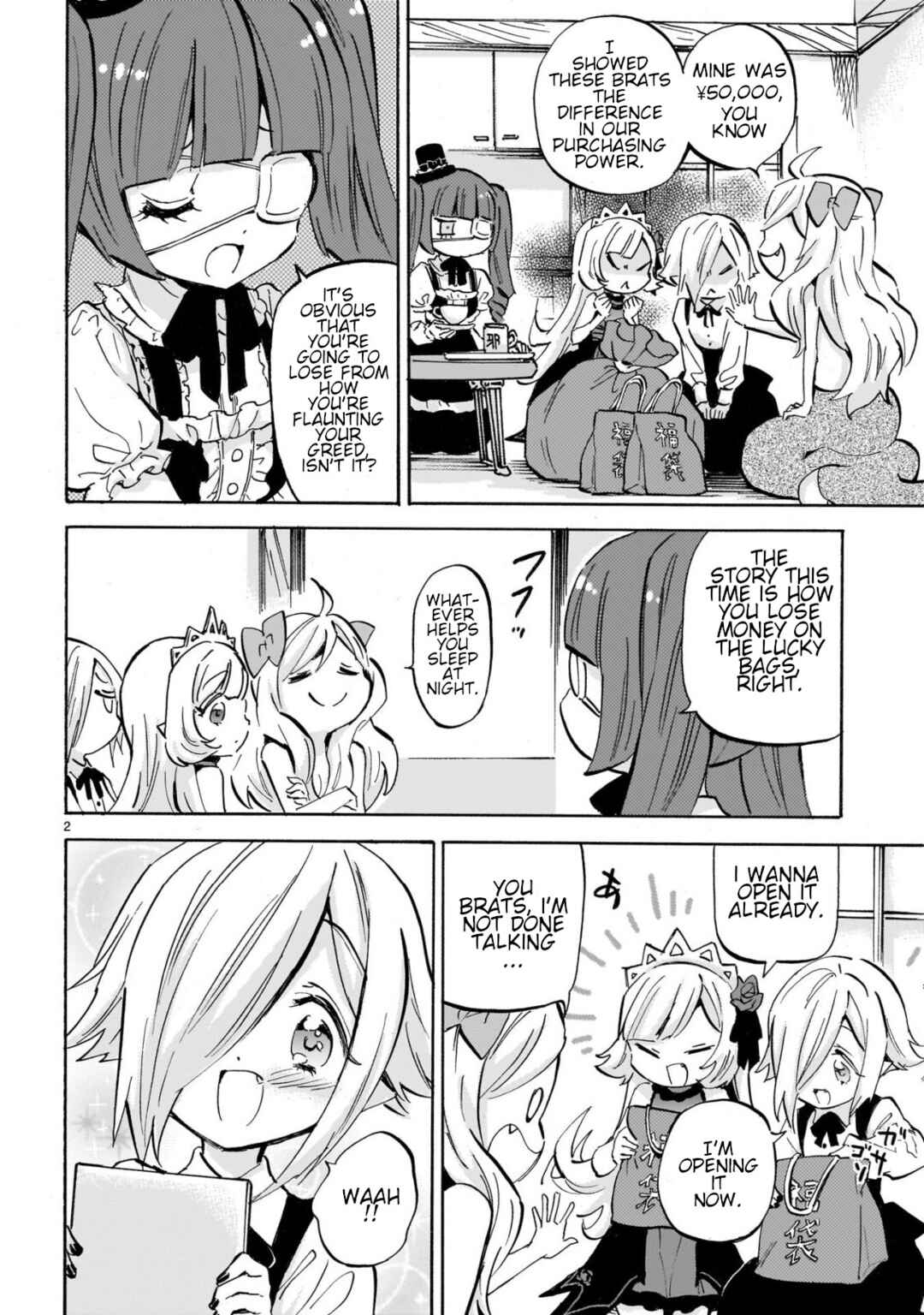 Page 2 Chapter 250 Jashin-chan Dropkick