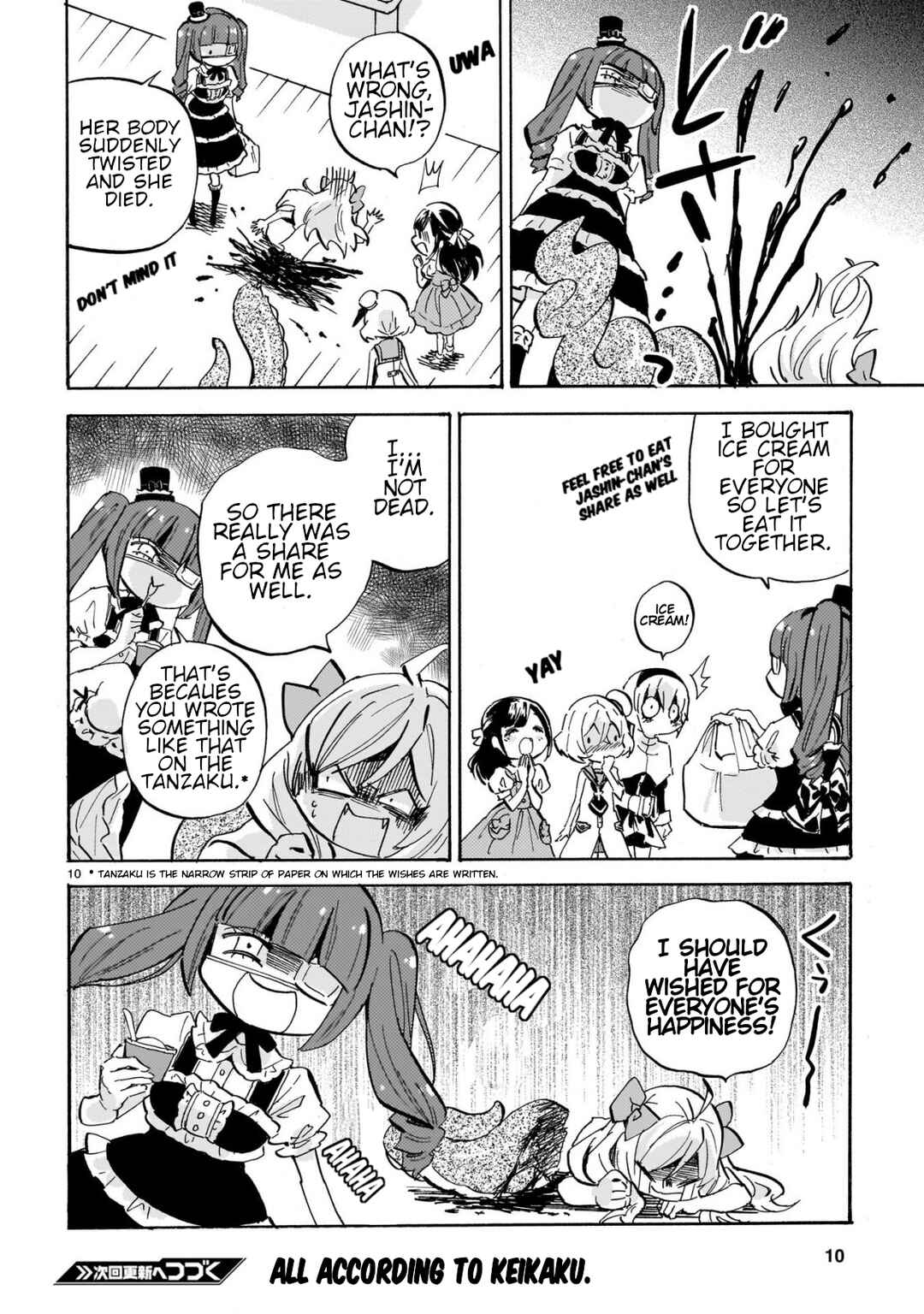 Page 10 Chapter 282 Jashin-chan Dropkick