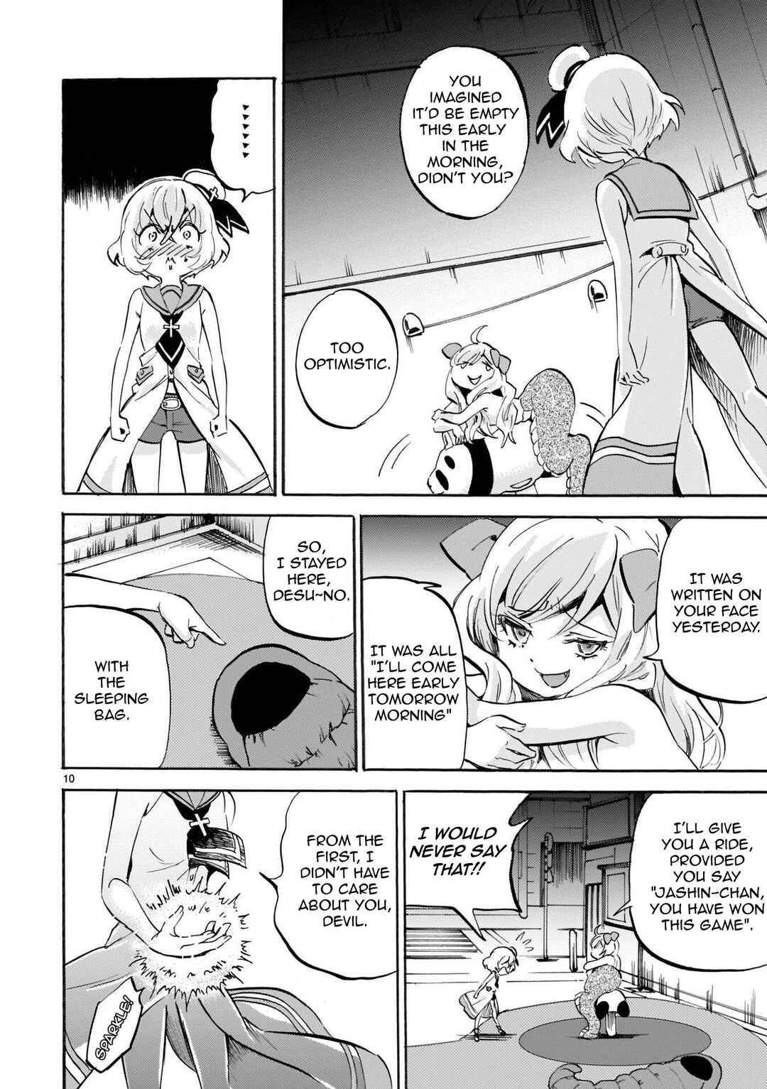 Page 10 Chapter 165 Jashin-chan Dropkick