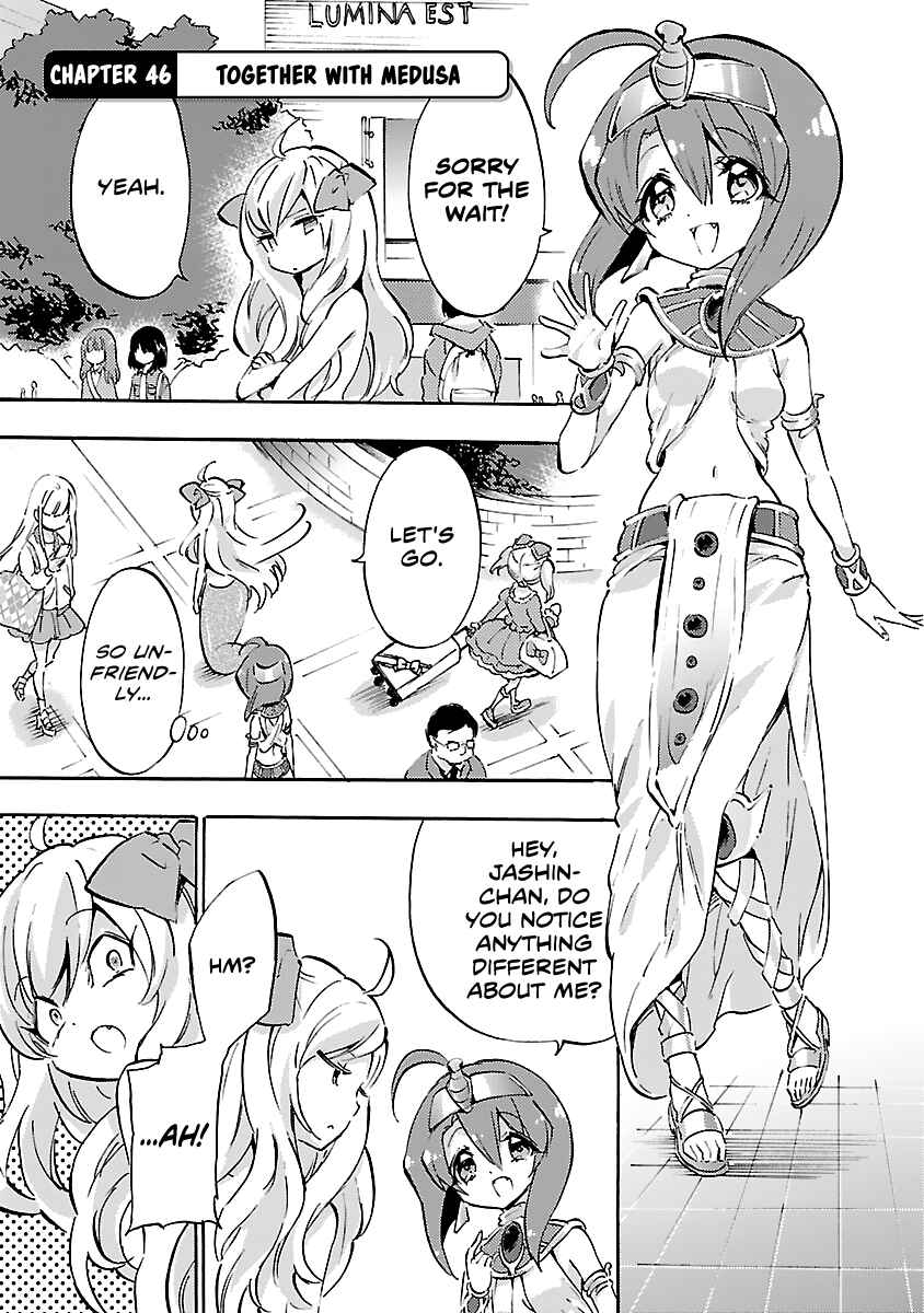 Page 1 Chapter 46 Jashin-chan Dropkick