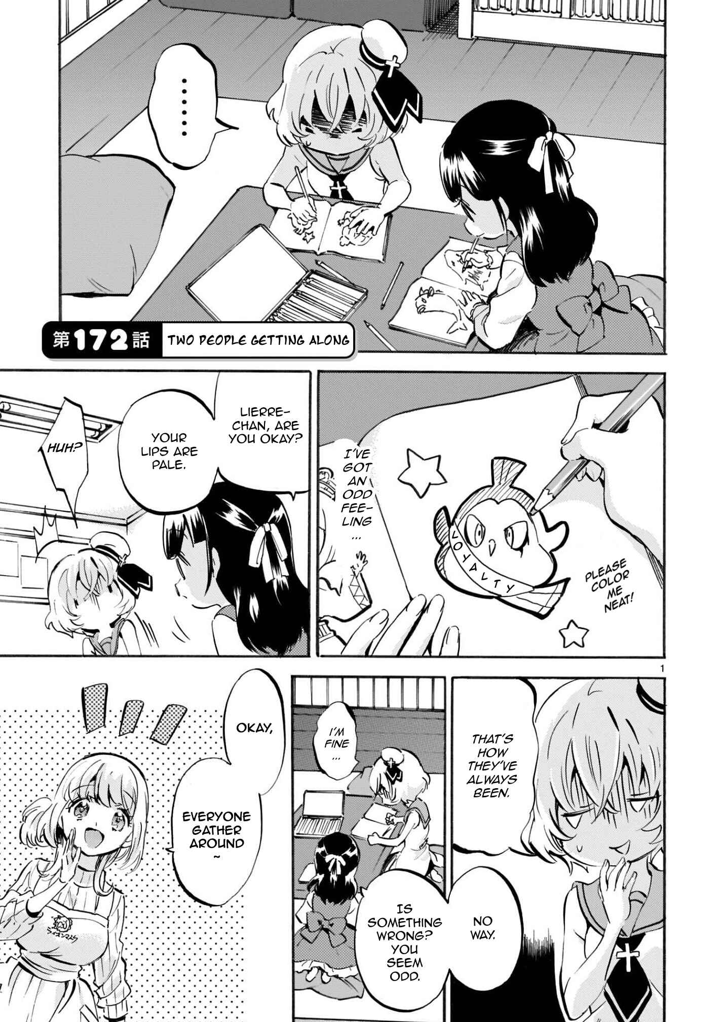 Page 1 Chapter 172 Jashin-chan Dropkick