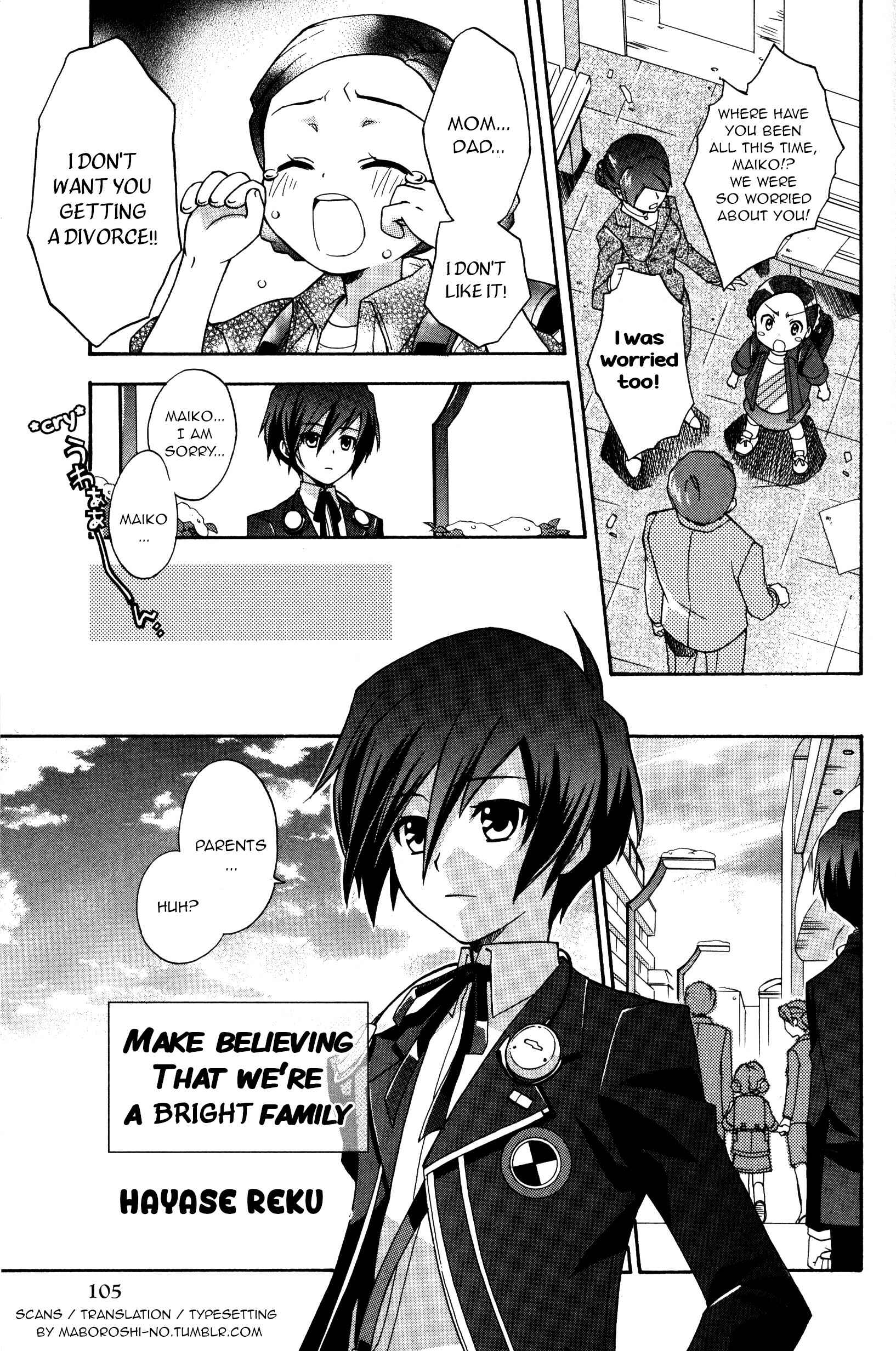 Page 1 Chapter 10 Persona 3 Comic Anthology