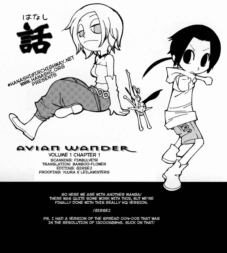 Page 31 Chapter 1 Avian Wander