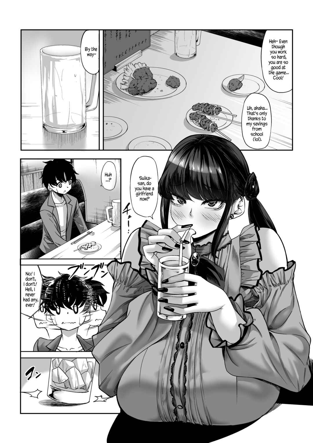 Page 8 Chapter Unknown_7bdd Shinchou 211cm no Jirai-kei Joshi ni Nerawarete Mou Nigerarenai