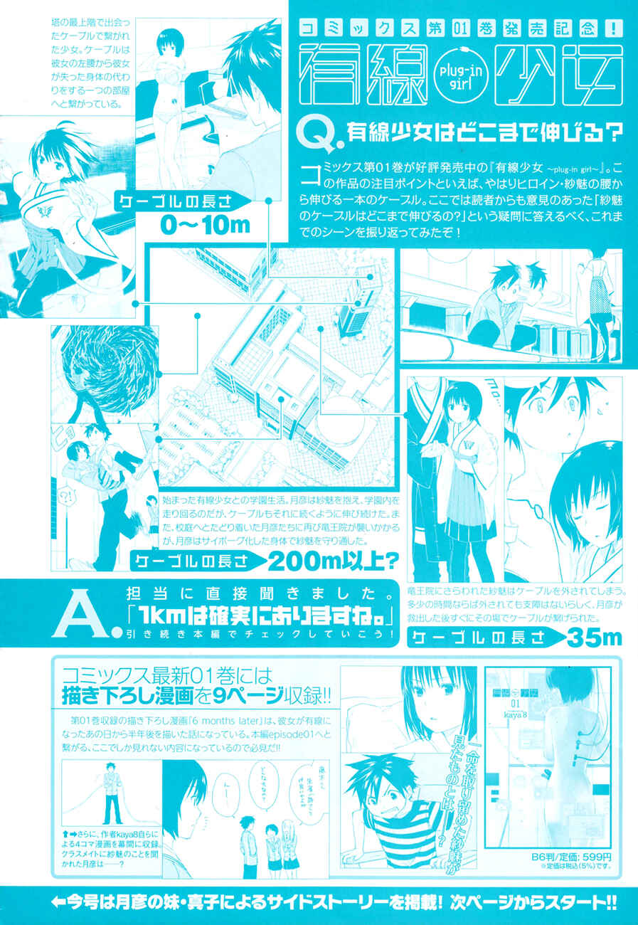 Page 3 Chapter 3.5 Yuusen Shoujo ~Plug-in Girl~