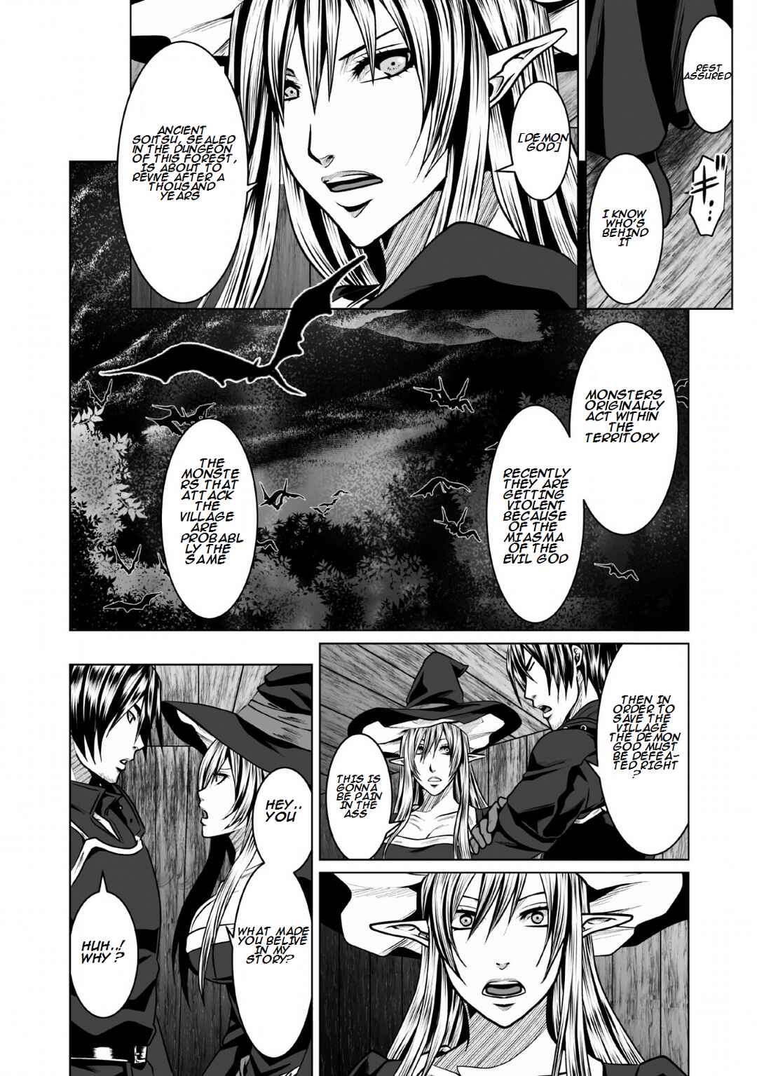 Page 3 Chapter 4 DHM - Dungeon + Harem + Master