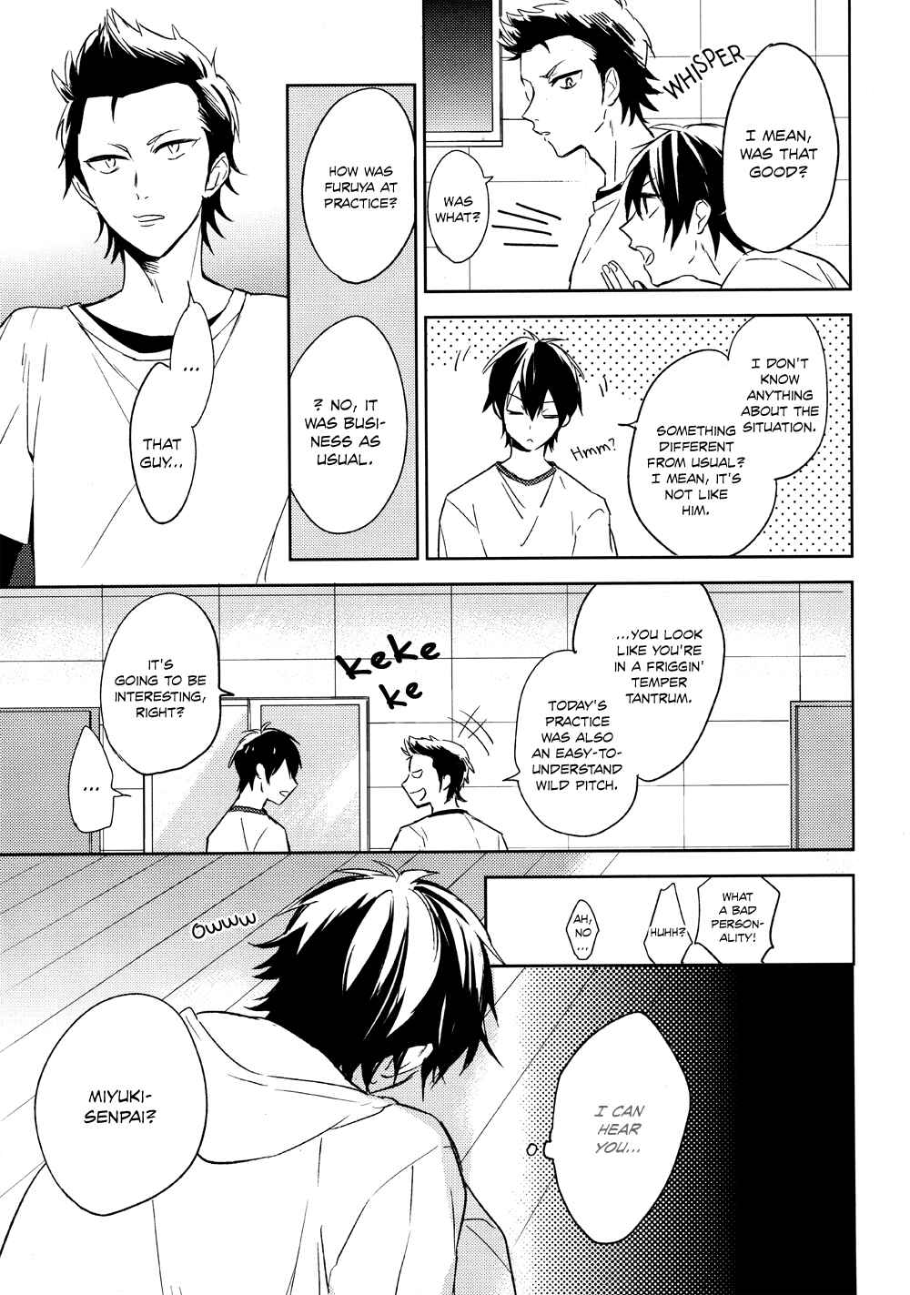 Page 11 Chapter Unknown_651c Diamond no Ace - Tensai no Ruuru (Doujinshi)