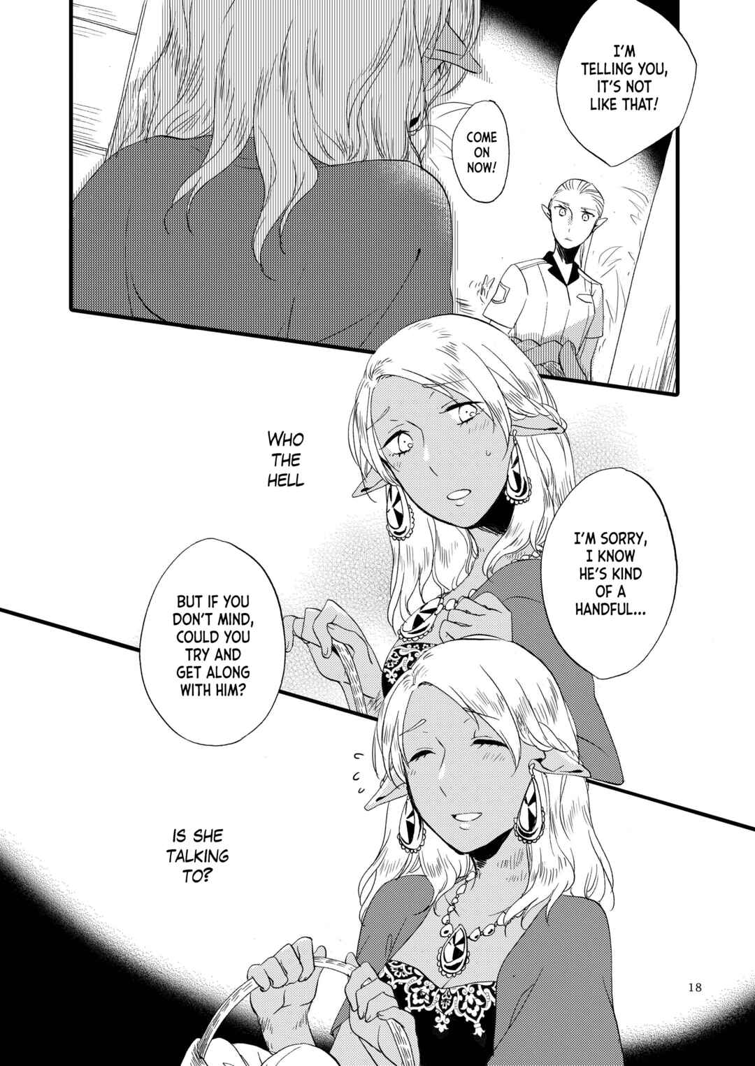 Page 18 Chapter Unknown_5cda Let Me Give Love to You, I Will Give a Flower to You