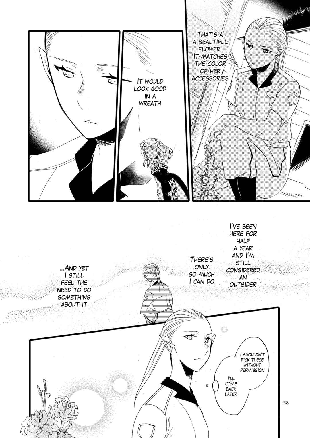 Page 28 Chapter Unknown_5cda Let Me Give Love to You, I Will Give a Flower to You