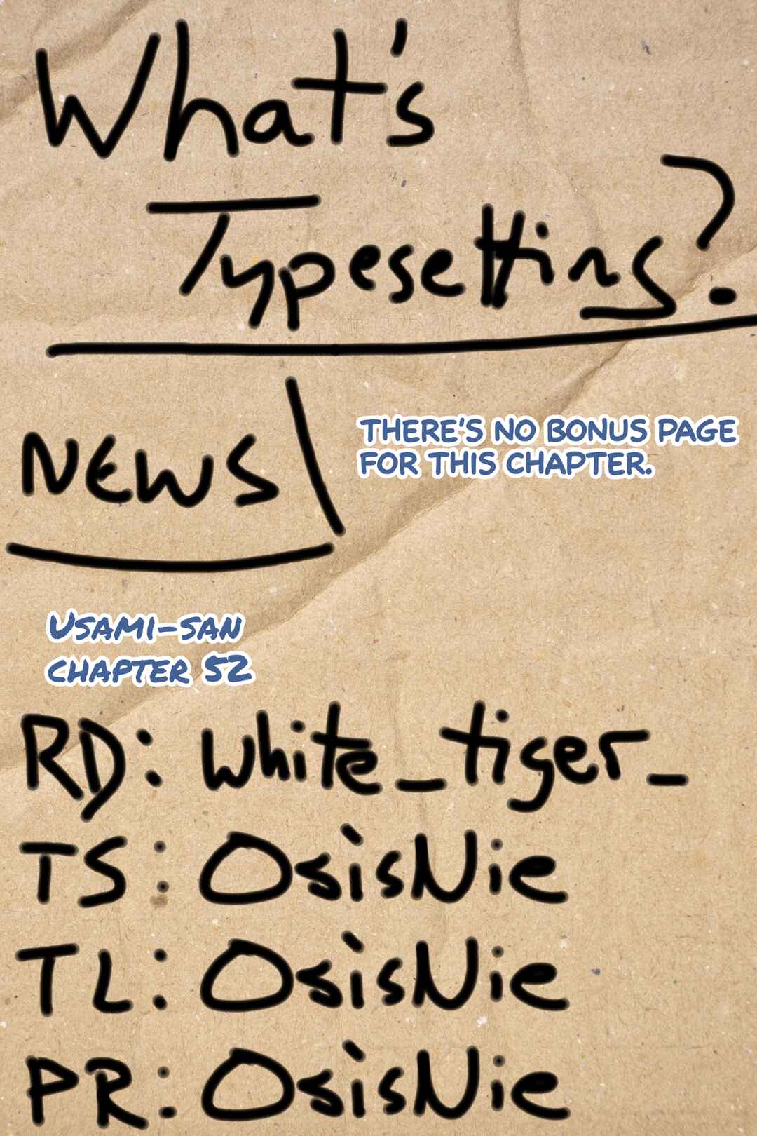 Page 9 Chapter 52 Usami-san wa Kamawaretai!