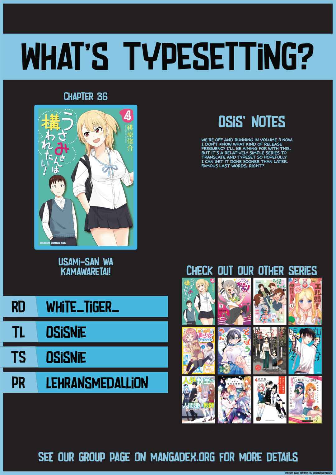 Page 10 Chapter 36 Usami-san wa Kamawaretai!