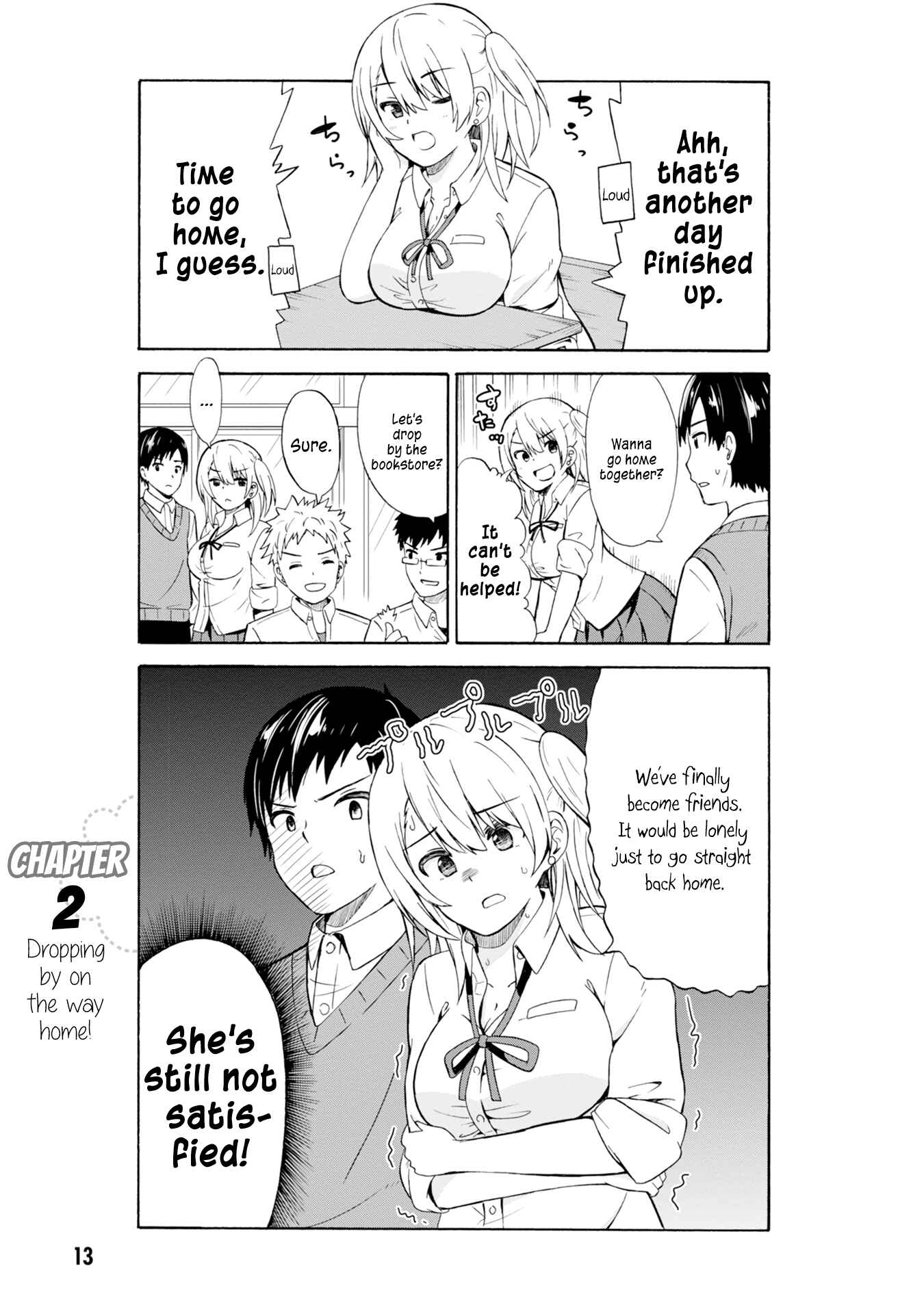 Page 2 Chapter 2 Usami-san wa Kamawaretai!