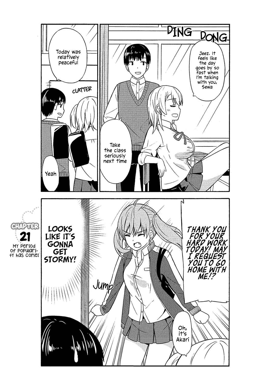 Page 2 Chapter 21 Usami-san wa Kamawaretai!