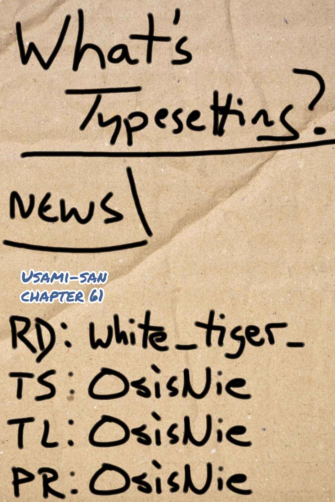 Page 9 Chapter 61 Usami-san wa Kamawaretai!