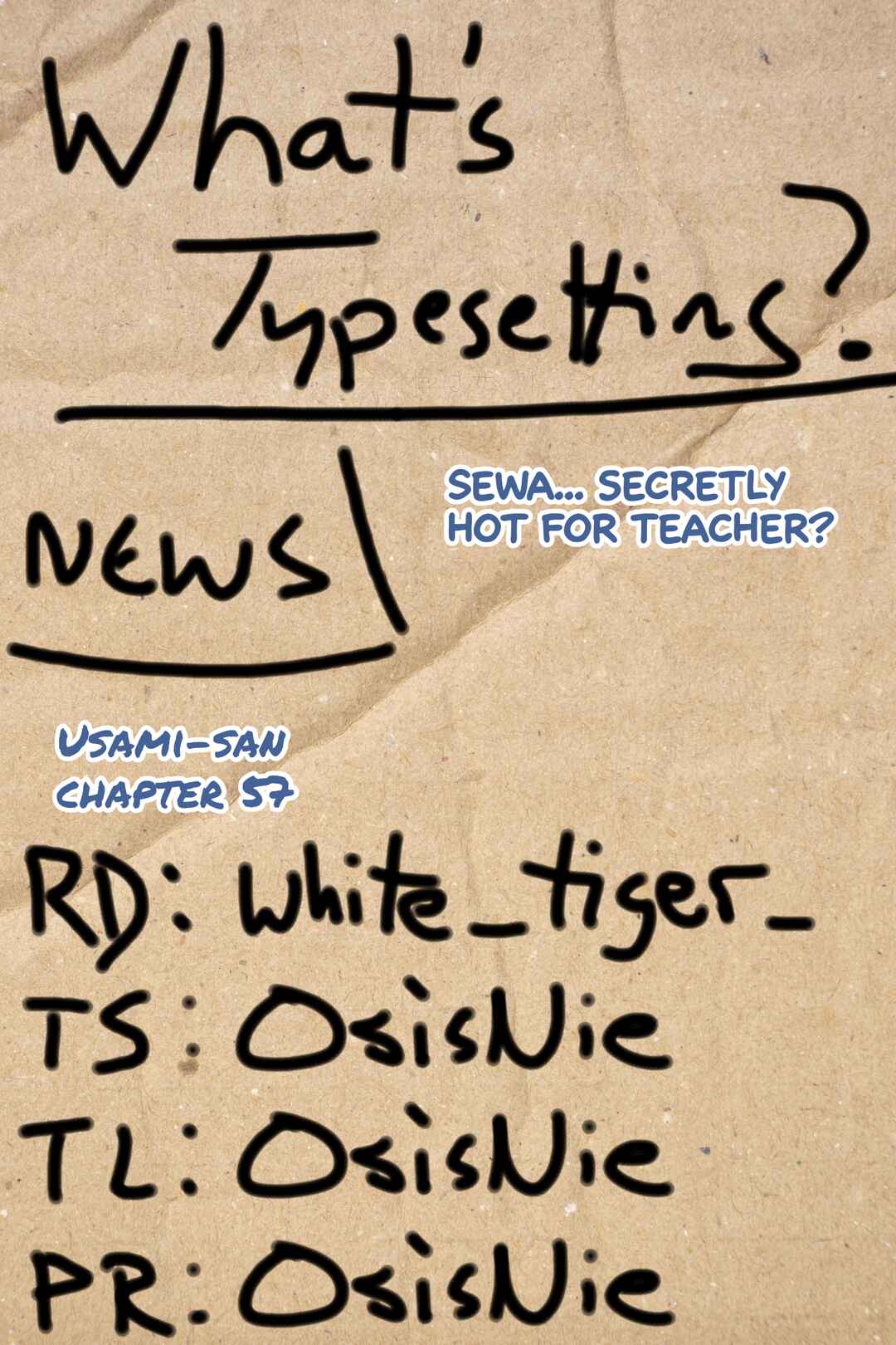 Page 10 Chapter 57 Usami-san wa Kamawaretai!