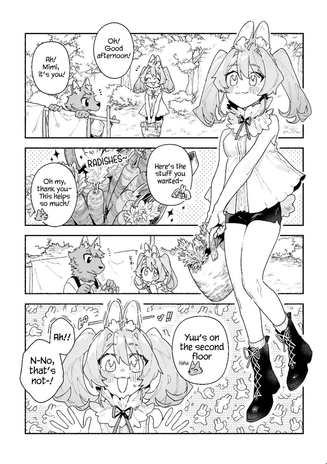 Page 1 Chapter Unknown_d900 Otoko ga Uke - Rabbit-chan X Wolf-kun