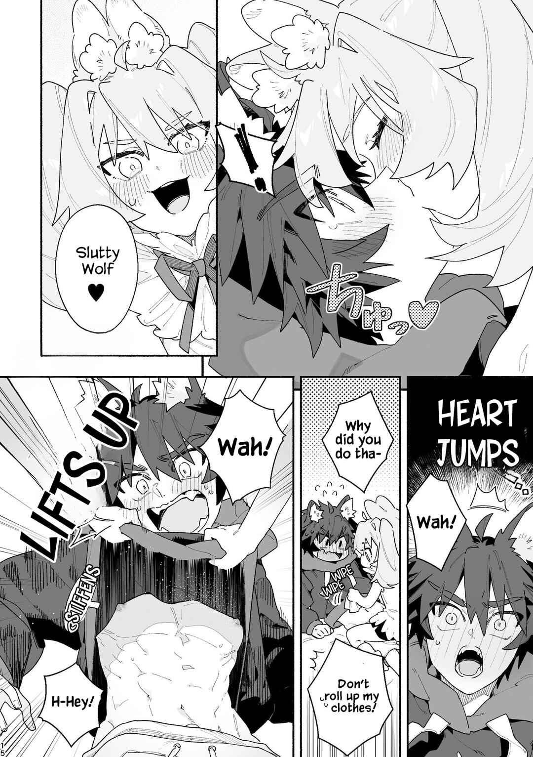 Page 13 Chapter Unknown_d900 Otoko ga Uke - Rabbit-chan X Wolf-kun