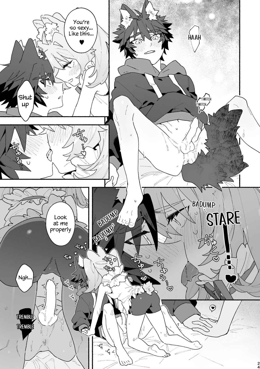 Page 22 Chapter Unknown_d900 Otoko ga Uke - Rabbit-chan X Wolf-kun