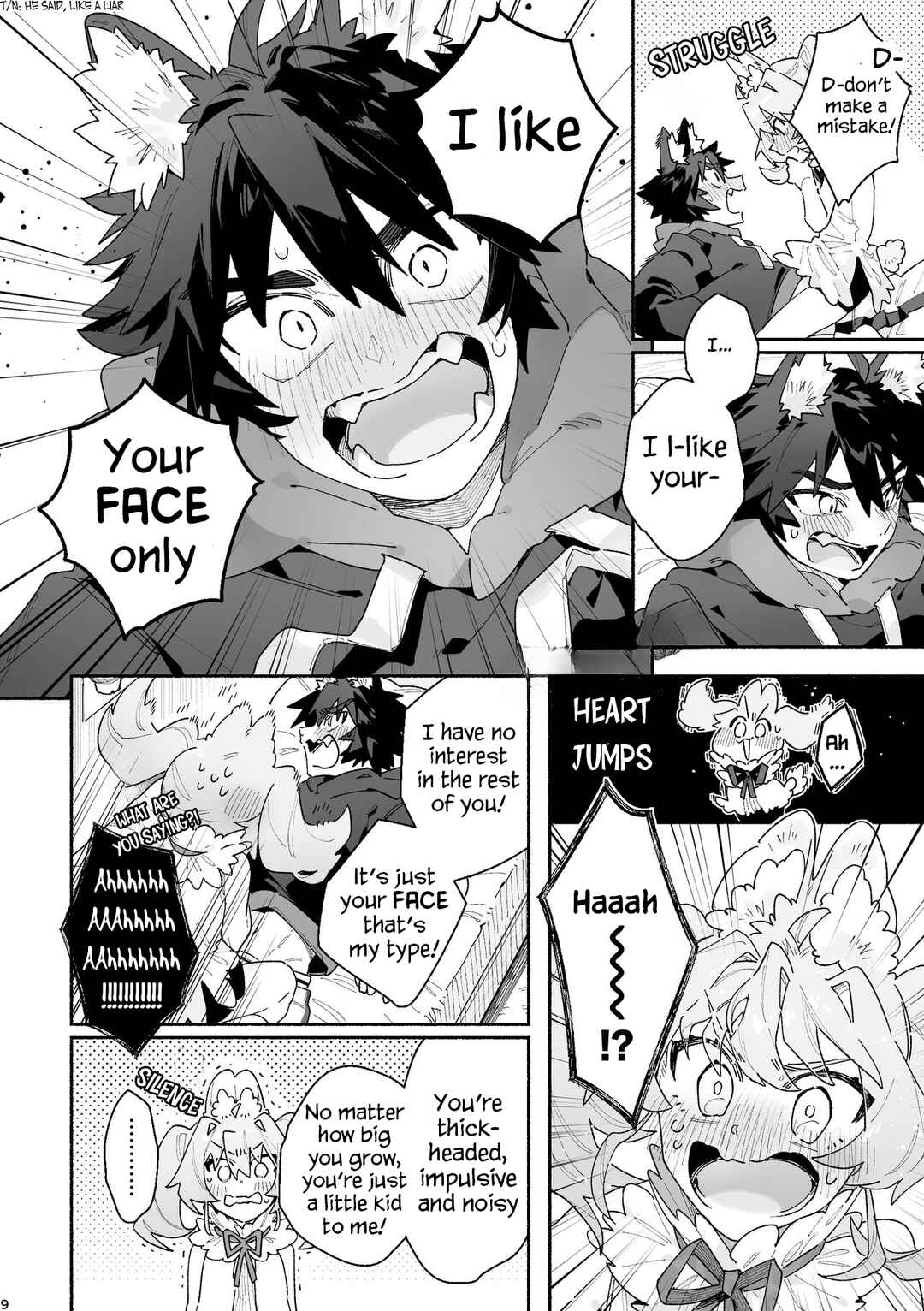 Page 8 Chapter Unknown_d900 Otoko ga Uke - Rabbit-chan X Wolf-kun