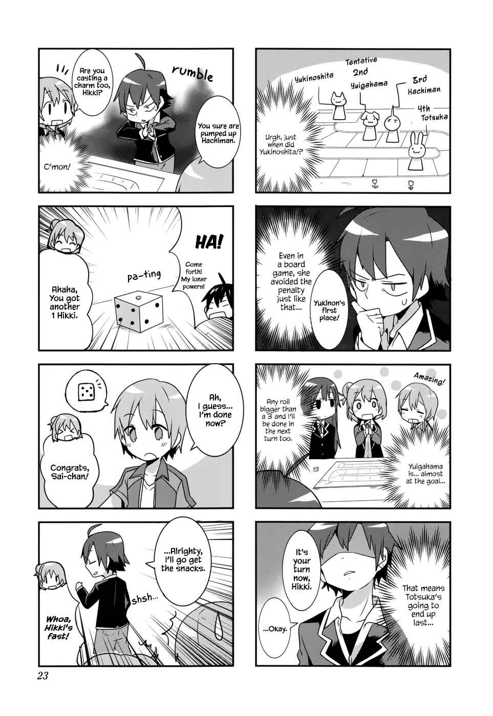 Page 7 Chapter 2 Yahari 4-koma Demo Ore no Seishun Love Come wa Machigatteiru