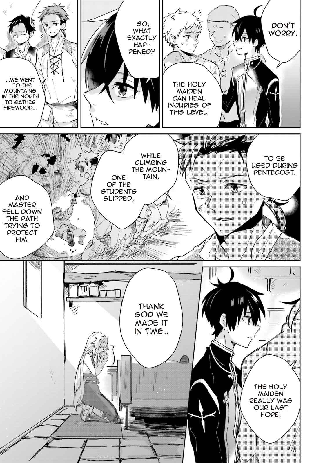 Page 15 Chapter 3 Seijo-sama wo Amayakashitai! Tadashi Yuusha, Omae wa Dame da