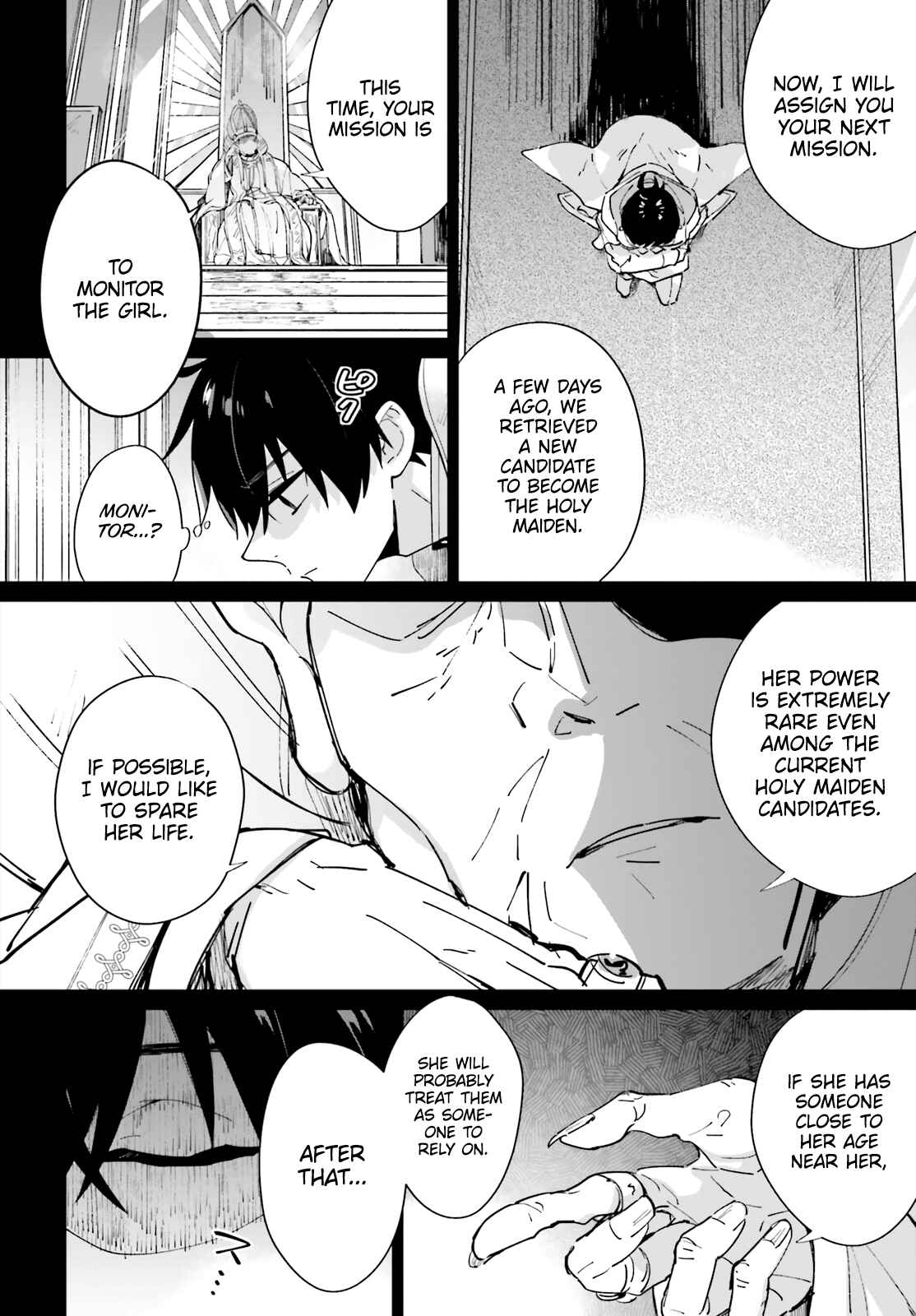 Page 4 Chapter 1 Seijo-sama wo Amayakashitai! Tadashi Yuusha, Omae wa Dame da