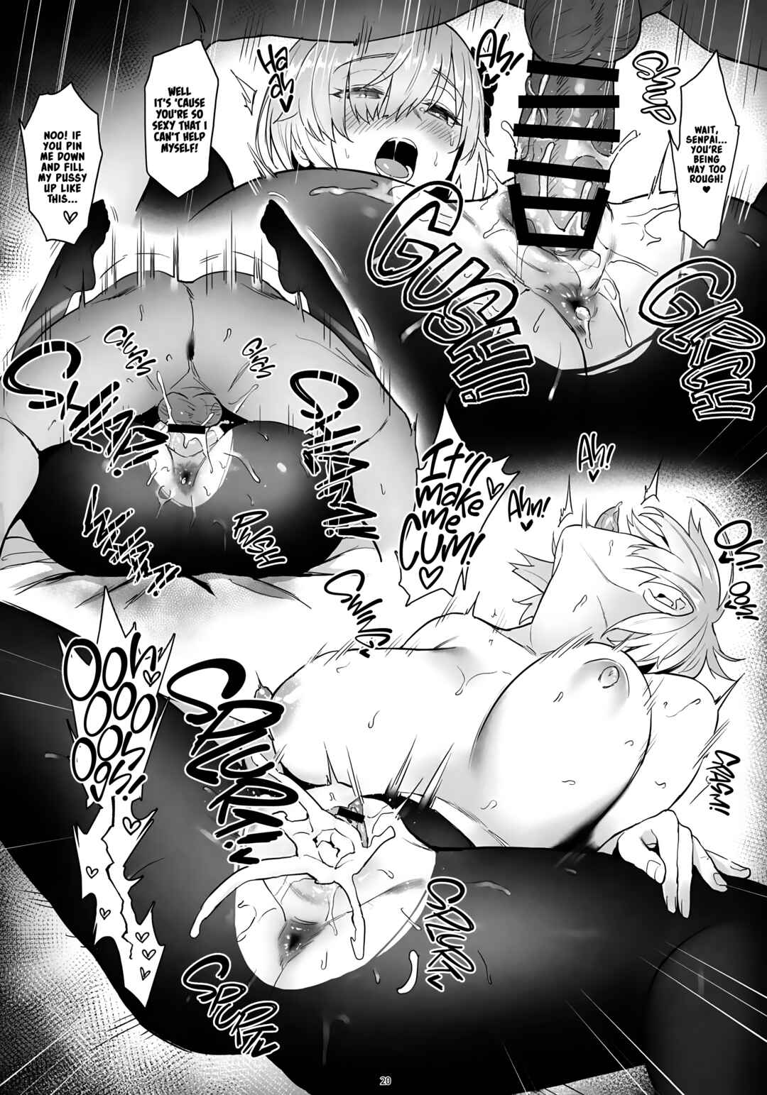 Page 19 Chapter Unknown_3c3b Fate/Grand Order - Kyou no Chaldea mo Ecchi na Funiki ga Afureru (Doujinshi)